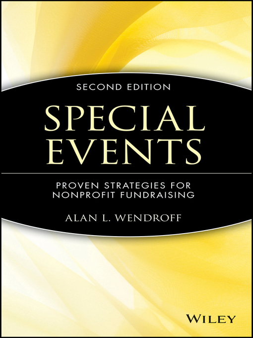 Title details for Special Events by Alan L. Wendroff - Available